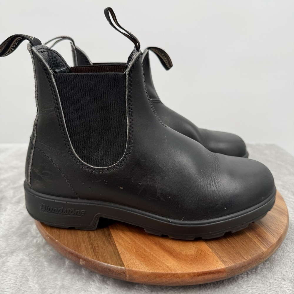 Blundstone Boots Womens 7 UK 4.5 Original Series Chelsea Boot Black Leather